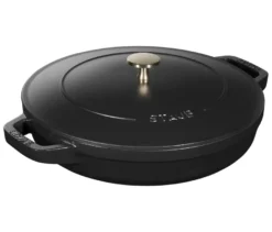 STAUB Gusseisen-Kochtopfset »Stackable«, schwarz