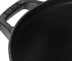 STAUB Gusseisen-Kochtopfset »Stackable«, schwarz