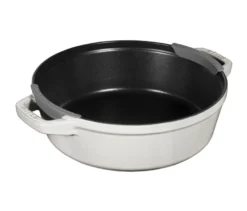 STAUB Gusseisen-Kochtopfset »Stackable«, weißer Trüffel