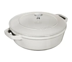 STAUB Gusseisen-Kochtopfset »Stackable«, weißer Trüffel