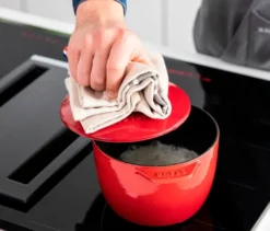 STAUB Reis-Cocotte, 16 cm, rund, rot