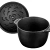 STAUB Reis-Cocotte, 16 cm, rund, schwarz