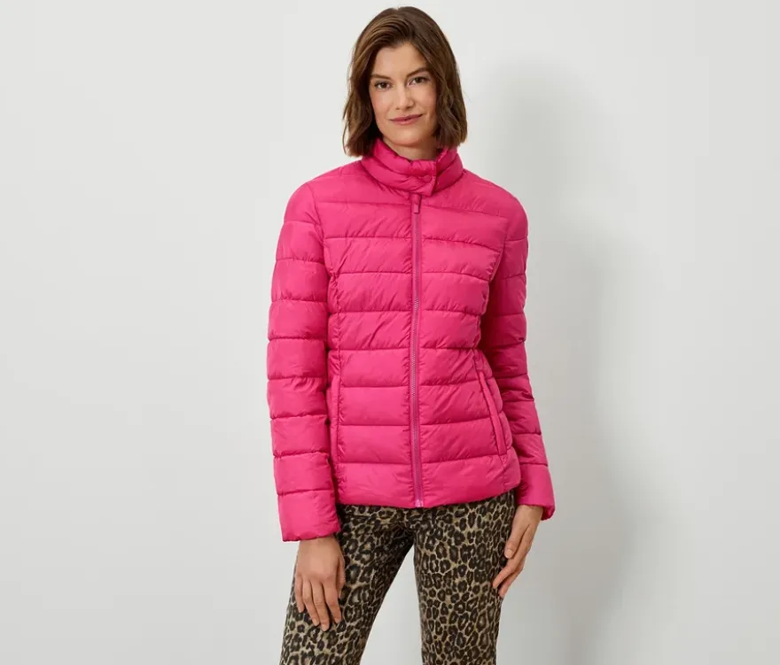Steppjacke, fuchsia