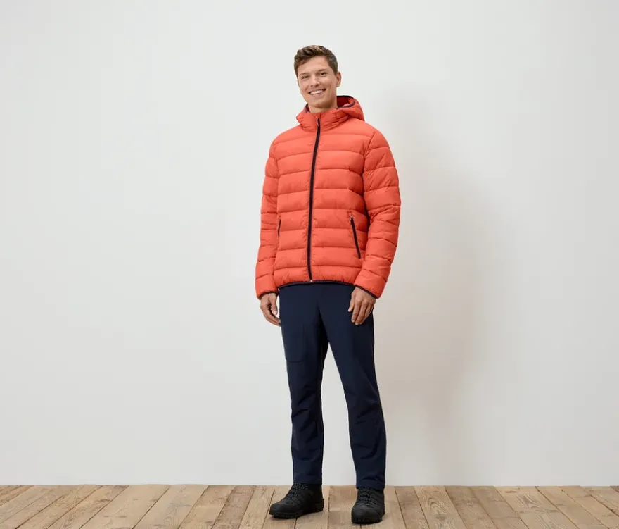 Steppjacke, orange