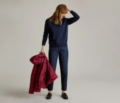 Steppjacke, rot