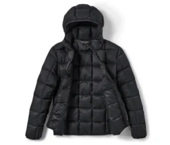 Steppjacke, schwarz