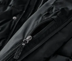 Stepp-Parka mit Kapuze