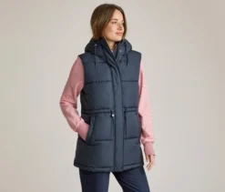 Steppweste, navy