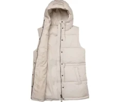 Steppweste, offwhite
