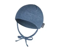 Sterntaler Beanie, blau meliert