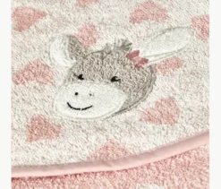 Sterntaler Kapuzenbadetuch »Esel Emmi Girl«