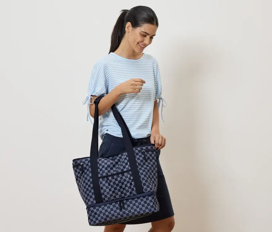 Strandtasche mit Alloverprint