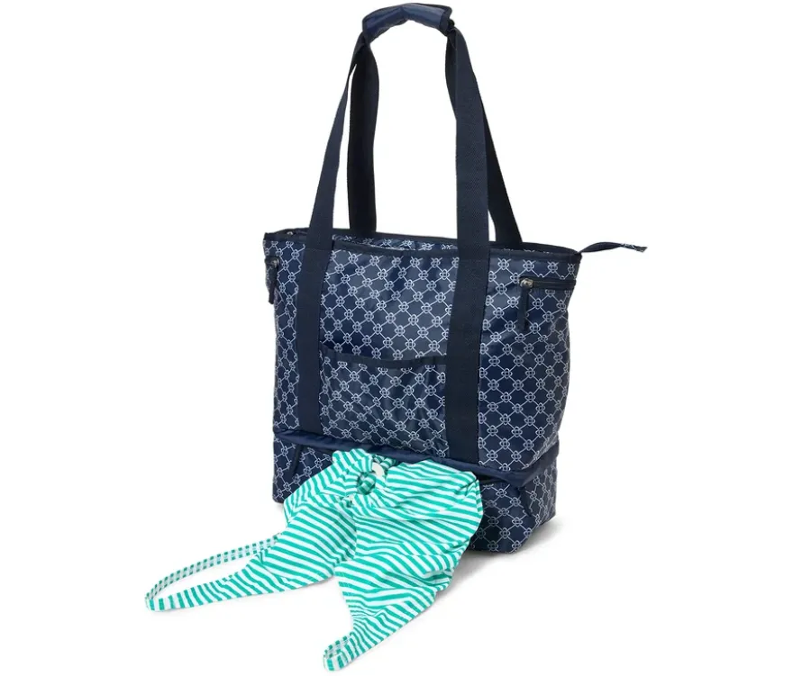 Strandtasche mit Alloverprint