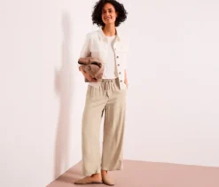 Street One 7/8-Culotte, beige