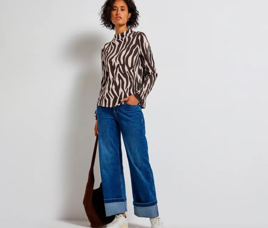 Street One Jacquard-Shirt