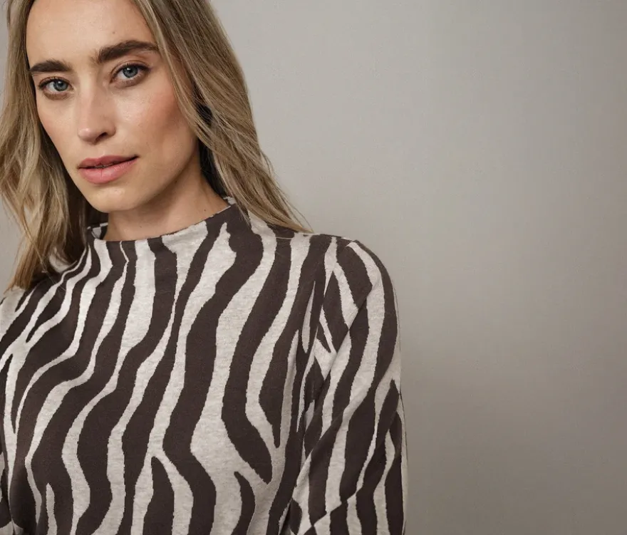 Street One Jacquard-Shirt