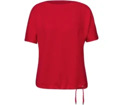 Street One Kurzarmshirt, rot