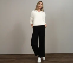 Street One Strickpullover mit Polokragen