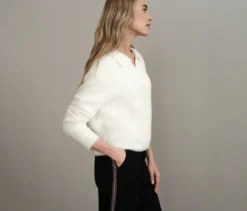 Street One Strickpullover mit Polokragen