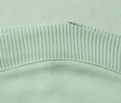 Street One T-Shirt mit Rippdetail, salbeigrün