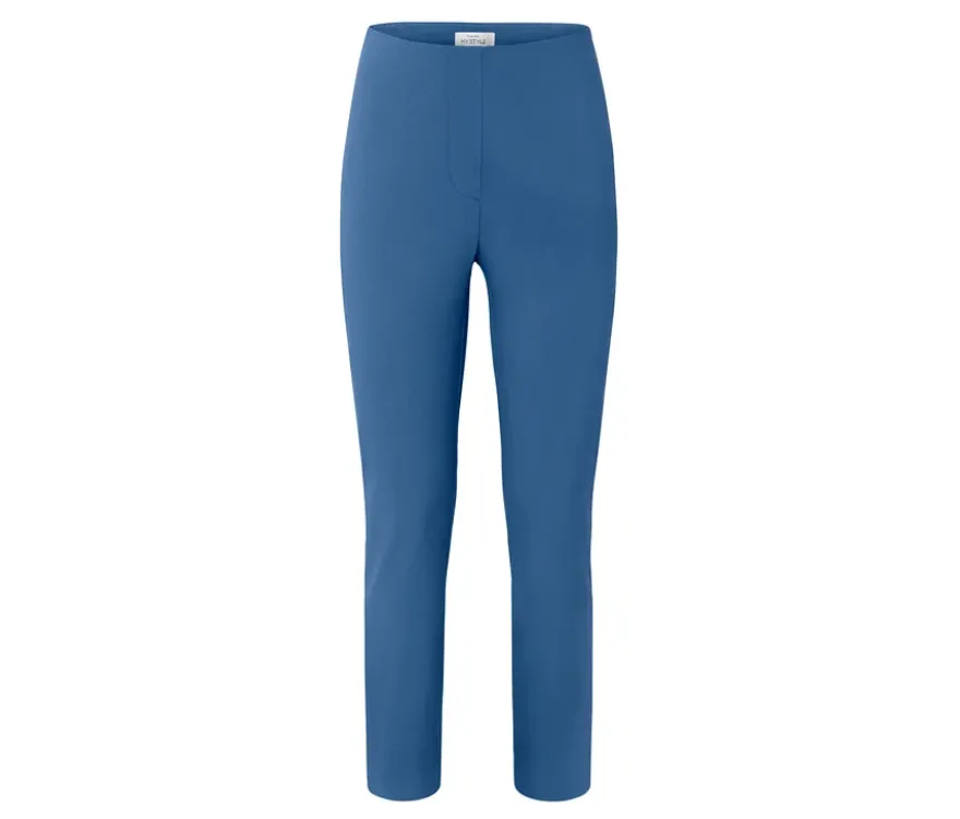 Stretchhose, blau