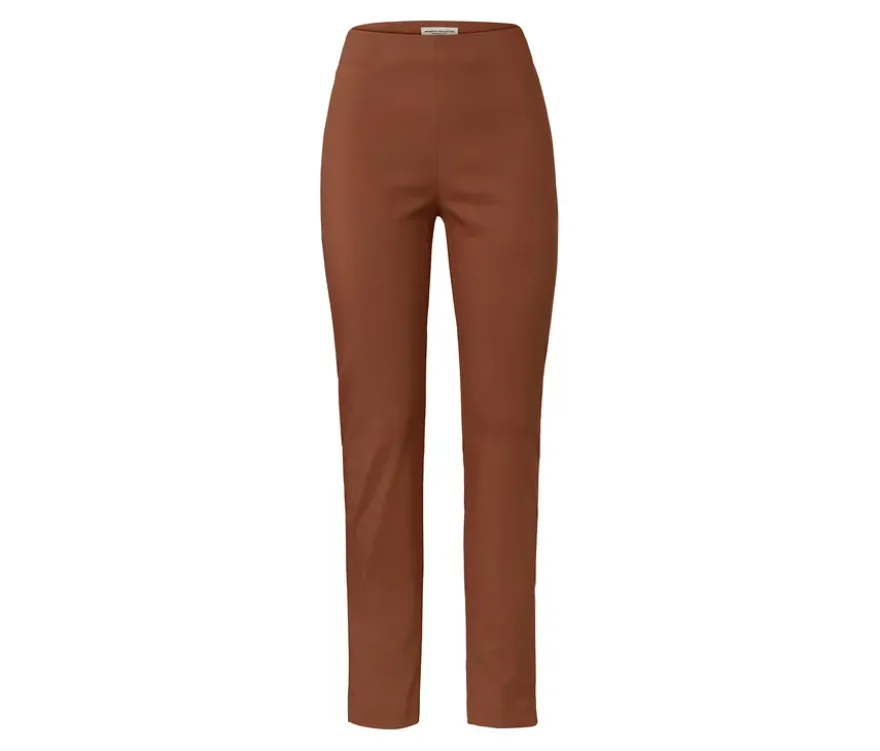 Stretchhose, cognac