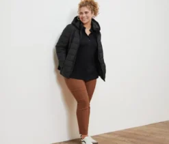 Stretchhose, cognac