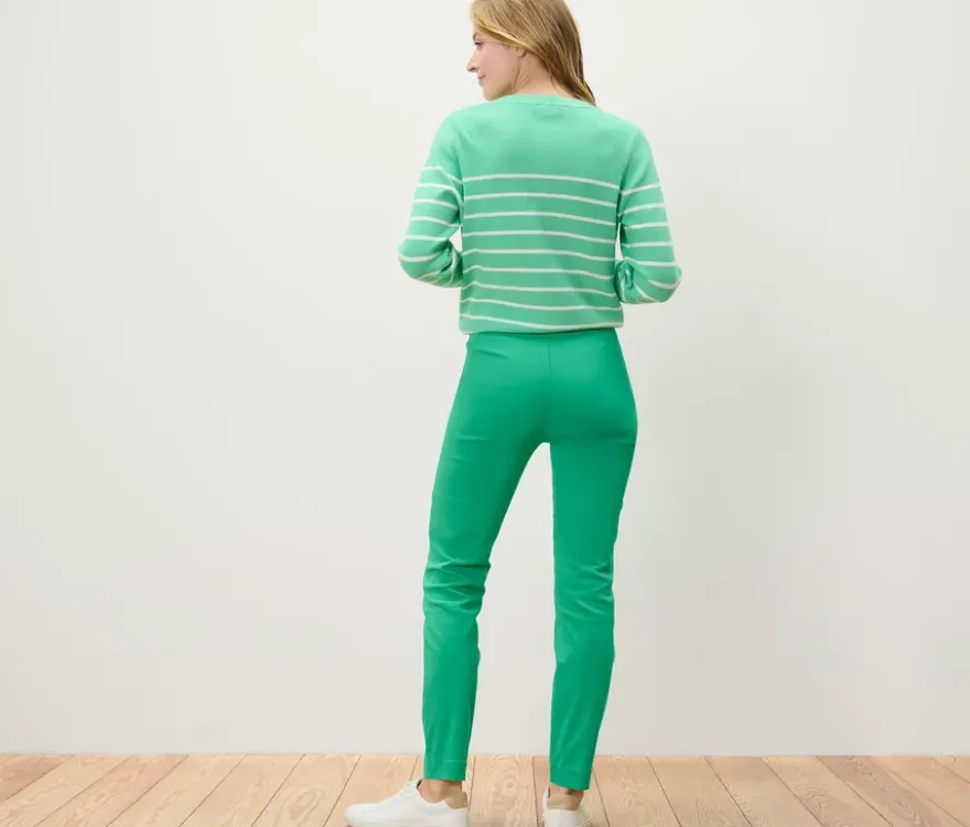 Stretchhose, grün