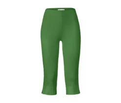 3/4-Stretchhose, grün