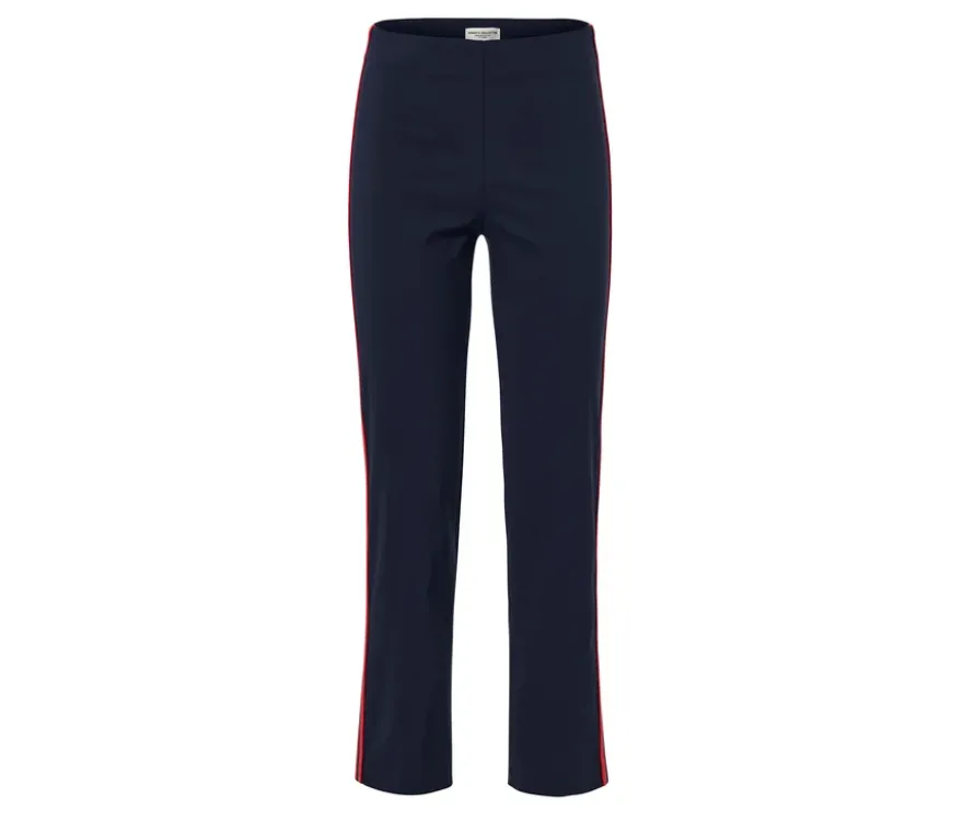 Stretchhose mit Galonstreifen