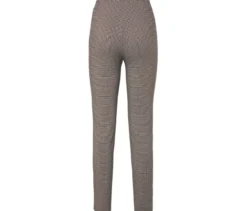 Stretchhose mit Hahnentritt-Jacquard