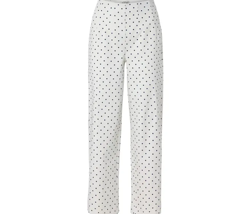 Stretchhose mit weitem Bein