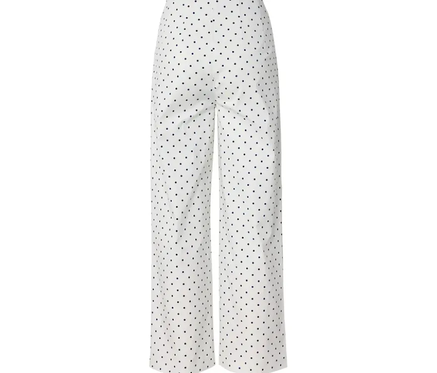 Stretchhose mit weitem Bein