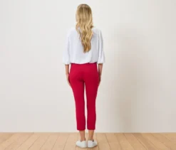 7/8-Stretchhose, rot