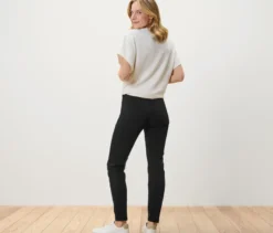 Stretchhose, schwarz