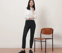 Stretchhose, schwarz