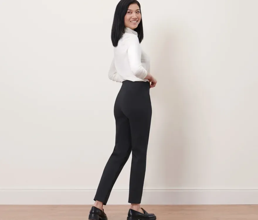 Stretchhose, schwarz