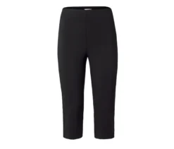 3/4-Stretchhose, schwarz
