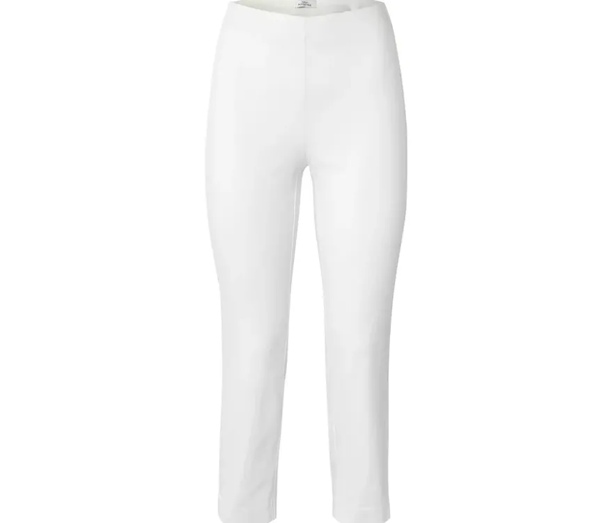 7/8-Stretchhose, weiß
