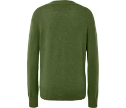 Strickcardigan, Wollmix, hellgrün