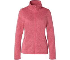 Strickfleece-Jacke