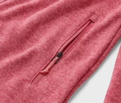 Strickfleece-Jacke