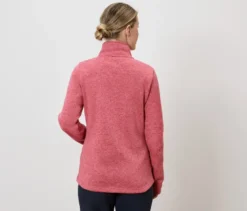 Strickfleece-Jacke
