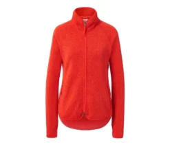 Strickfleece-Jacke