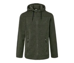 Strickfleece-Jacke
