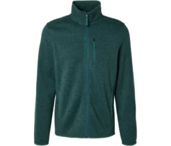 Strickfleece-Jacke