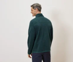 Strickfleece-Jacke