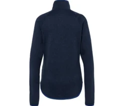 Strickfleece-Jacke, navy