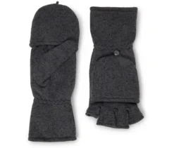 Strickfleece-Klappfäustling