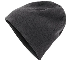 Strickfleece-Mütze, anthrazit
